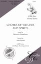 Chorus of Witches and Spirits SATB choral sheet music cover